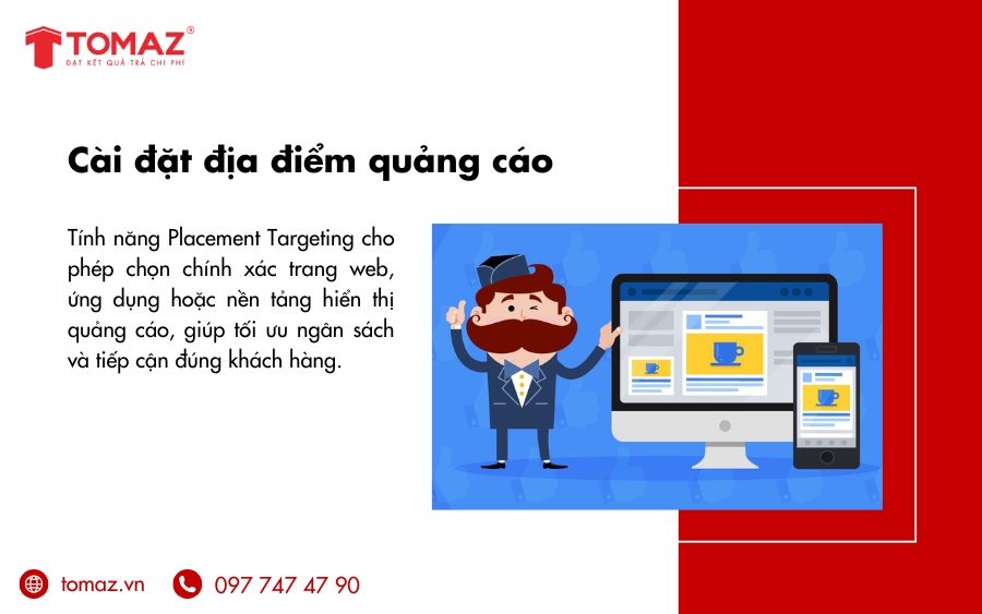 Kinh nghiệm chạy quảng cáo Google GDN - Cài đặt địa điểm quảng cáo