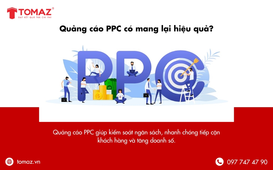 Quảng cáo PPC giúp kiểm soát ngân sách, nhanh chóng tiếp cận khách hàng