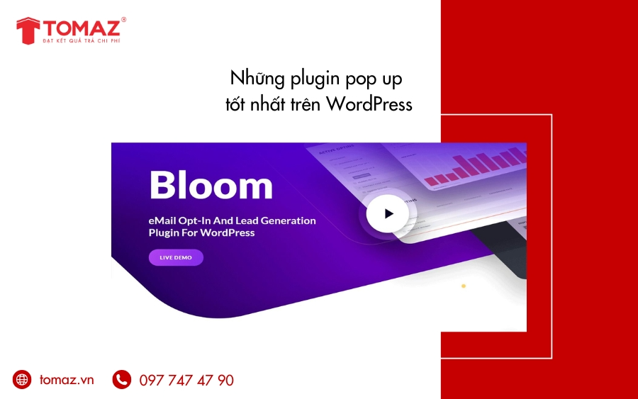 Những plugin pop up tốt nhất trên WordPress - Bloom