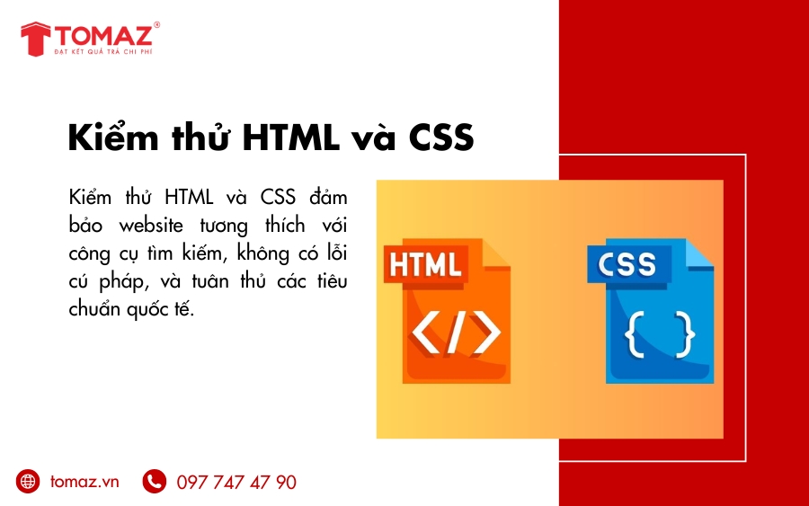 Kiểm thử HTML và CSS