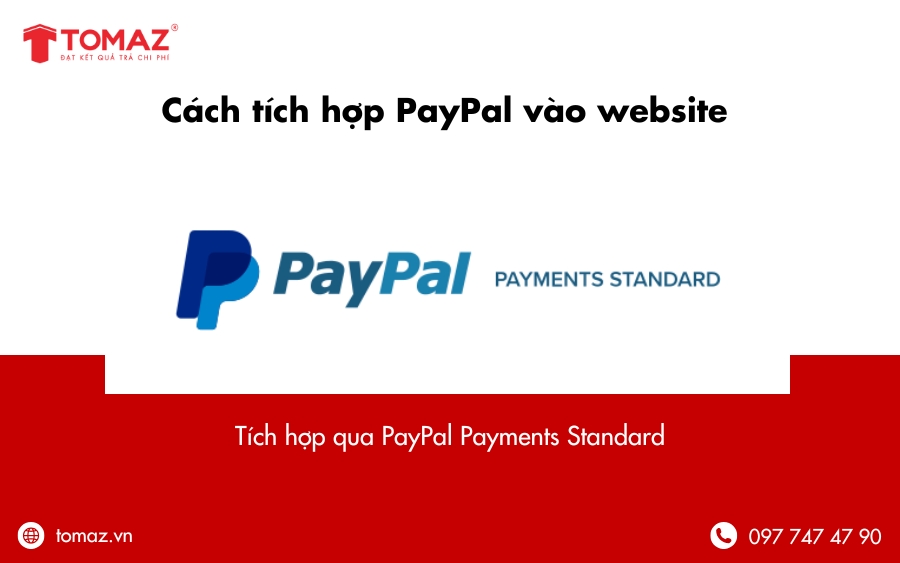 Tích hợp thanh toán PayPal vào website qua PayPal Payments Standard