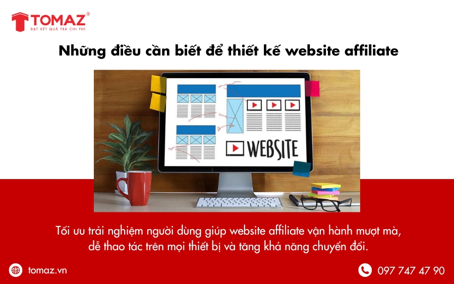 Những điều cần biết khi thiết kế website affiliate là gì?