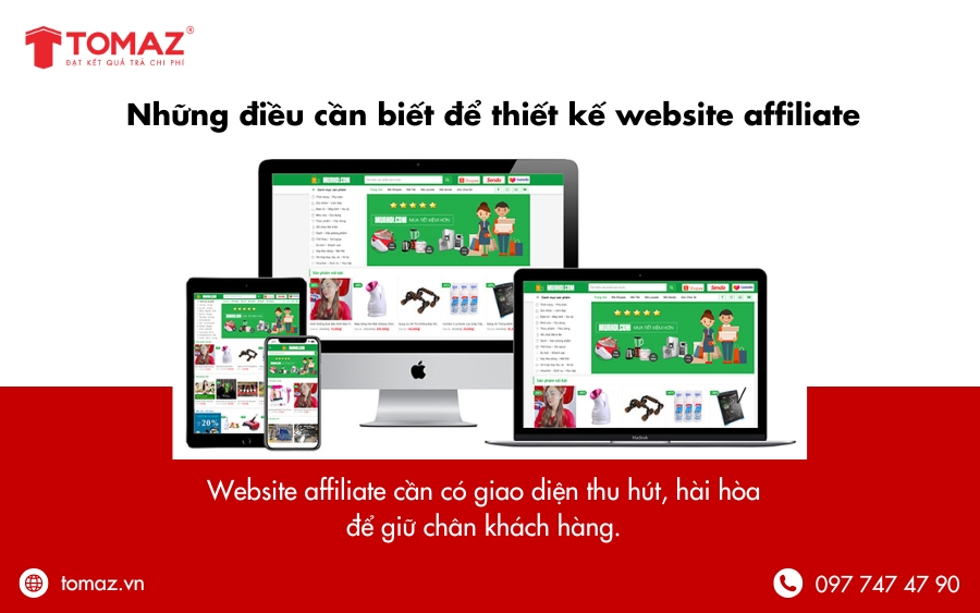 Những điều cần biết khi thiết kế website affiliate là gì?