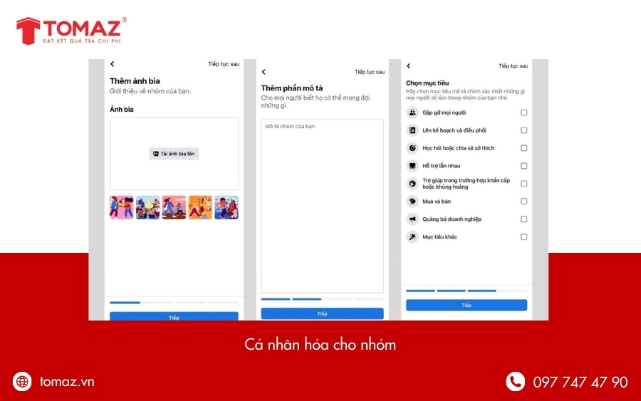 Cách tạo nhóm trên Facebook bằng điện thoại