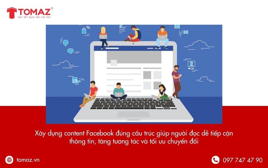 Xây dựng Content Facebook chuẩn cấu trúc sẽ giúp người đọc dễ tiếp cận hơn