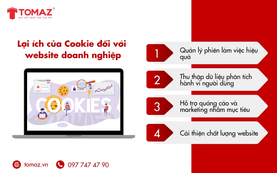 Lợi ích của Cookie là gì?