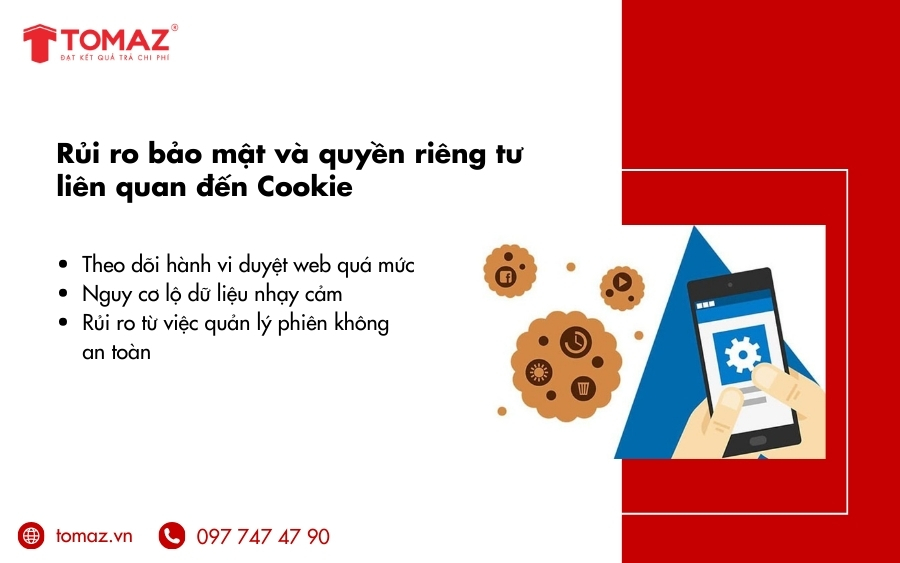  Rủi ro bảo mật và quyền riêng tư liên quan đến Cookie là gì