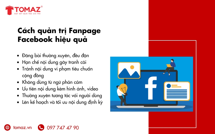 Cách quản trị Fanpage Facebook hiệu quả và bền vững