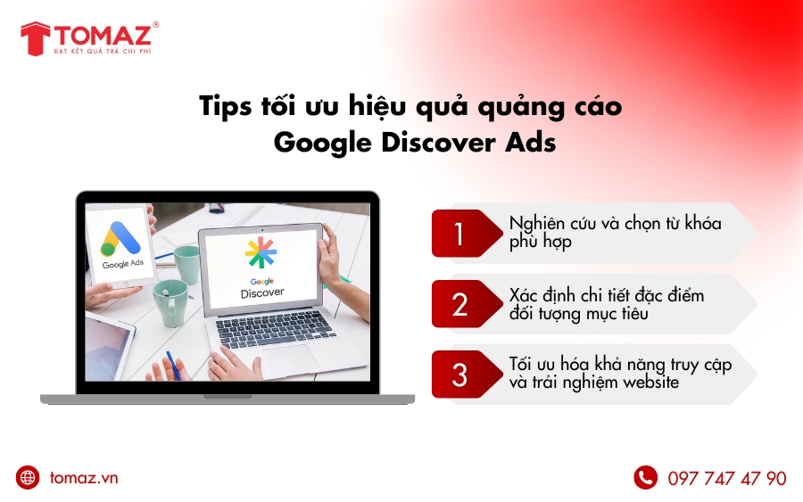Tips tối ưu hiệu quả quảng cáo Google Discover Ads