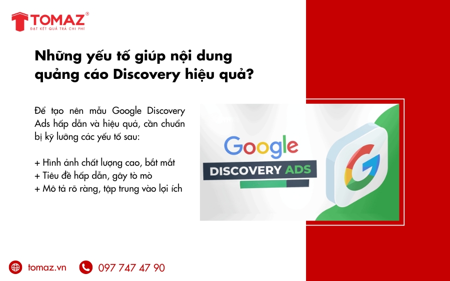Những yếu tố giúp nội dung quảng cáo Discovery hấp dẫn, đạt hiệu quả cao