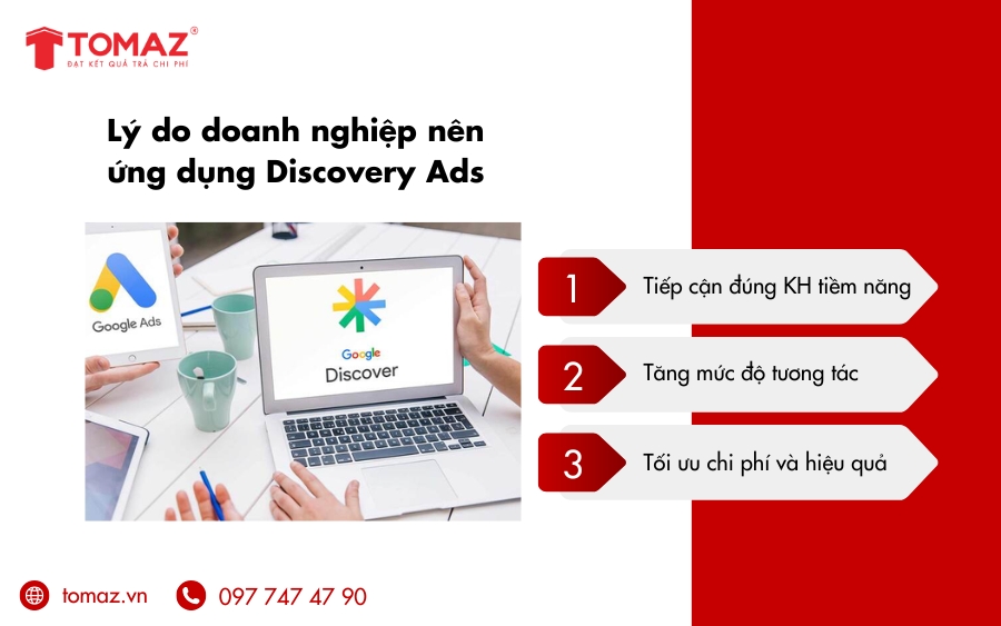 Lý do doanh nghiệp nên ứng dụng Google Discovery Ads