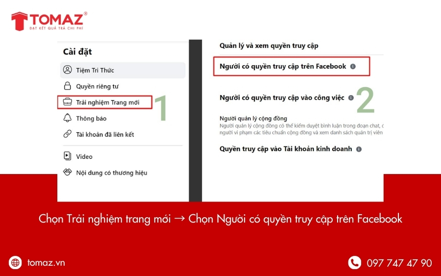 Mở Trải nghiệm Trang mới