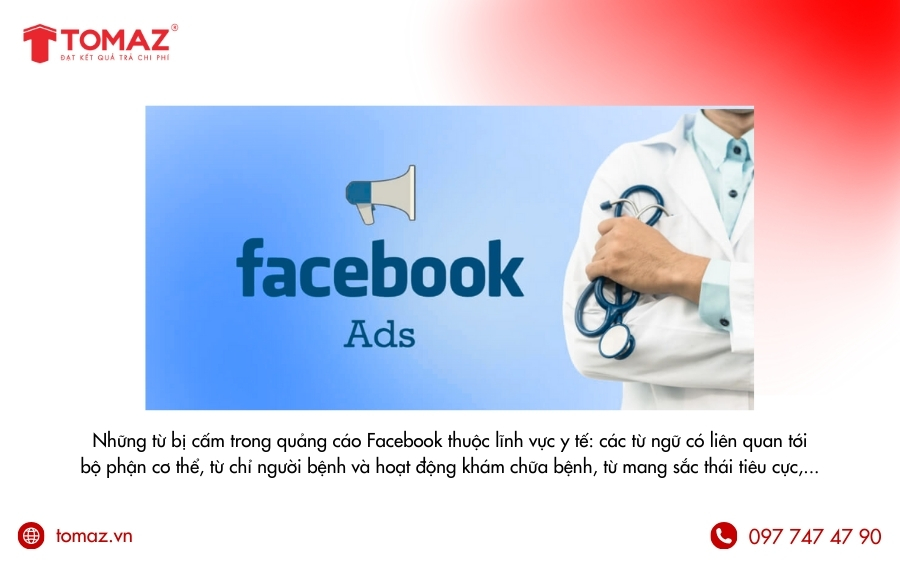 Những từ bị cấm trong quảng cáo Facebook thuộc lĩnh vực y tế & sức khỏe
