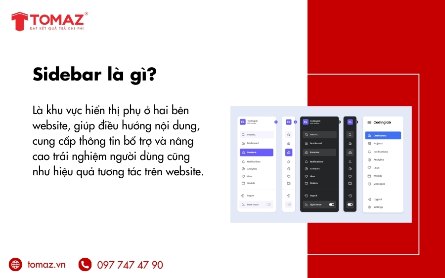 Sidebar là gì?