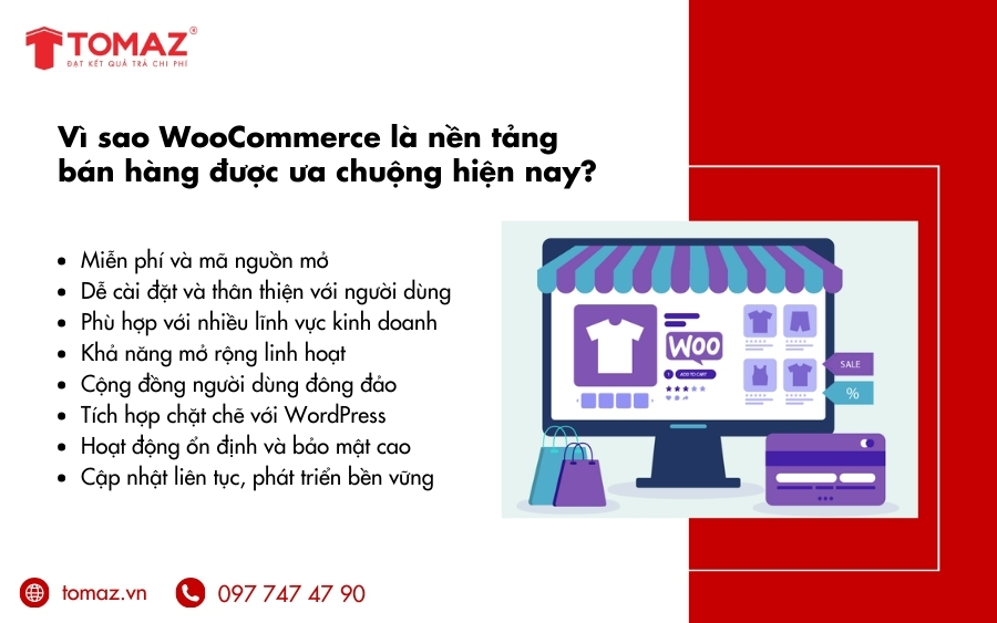  Ưu điểm của WooCommerce là gì?