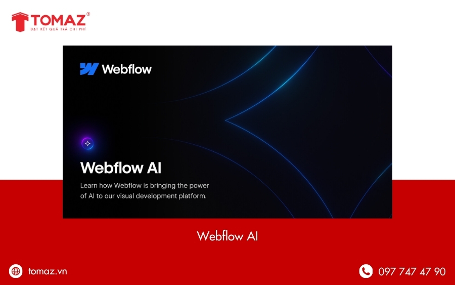 Công cụ thiết kế web bằng AI - Webflow
